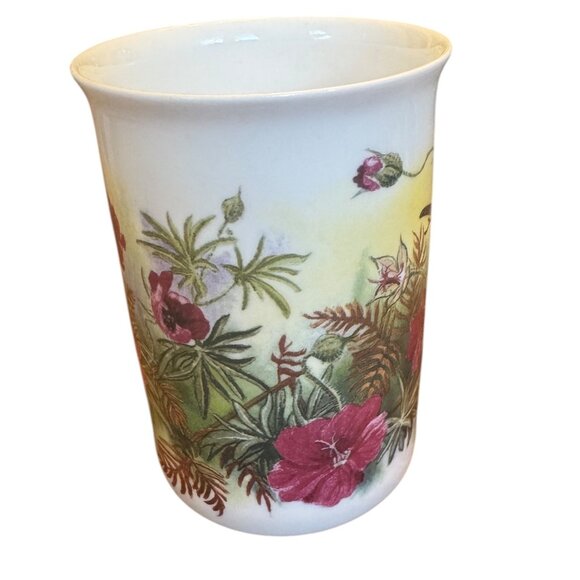 Spring Design Roy Kirkham 1991 Fine Bone China Mug W/ Floral & Butterfly Design - Picture 4 of 9